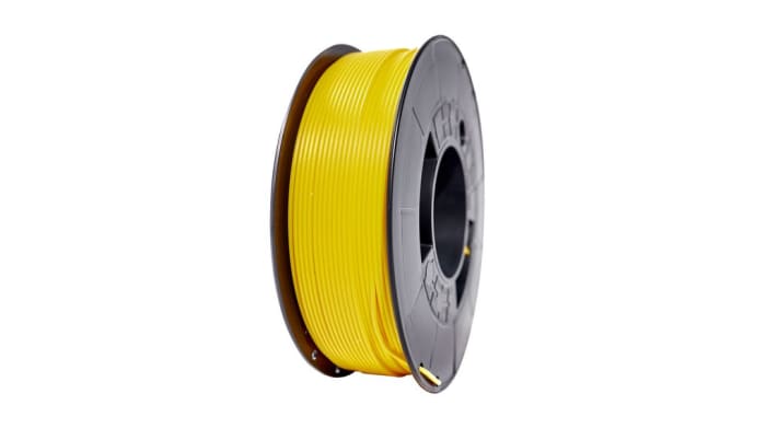 RND 1.75mm Sunshine Yellow 3D Printer Filament, 300g