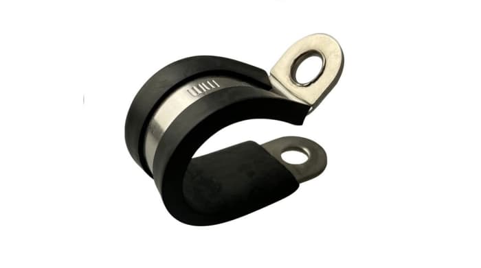 Kabelová svorka Spona tvaru P pro průměr svazku 27mm Ocel Kovová RND