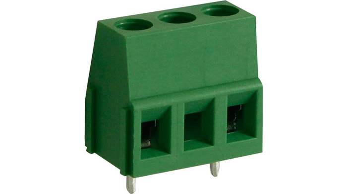 RND RND 205 Series PCB Terminal Block, 2-Contact, 10mm Pitch, Through Hole Mount, 1-Row, Clamping Screw Termination