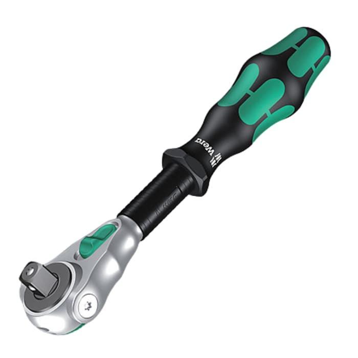 Wera 43 Piece Metric 3 8 in Standard Socket Bit Set with Ratchet 6 point Hex Bit Phillips Bit Pozidriv Bit Slotted