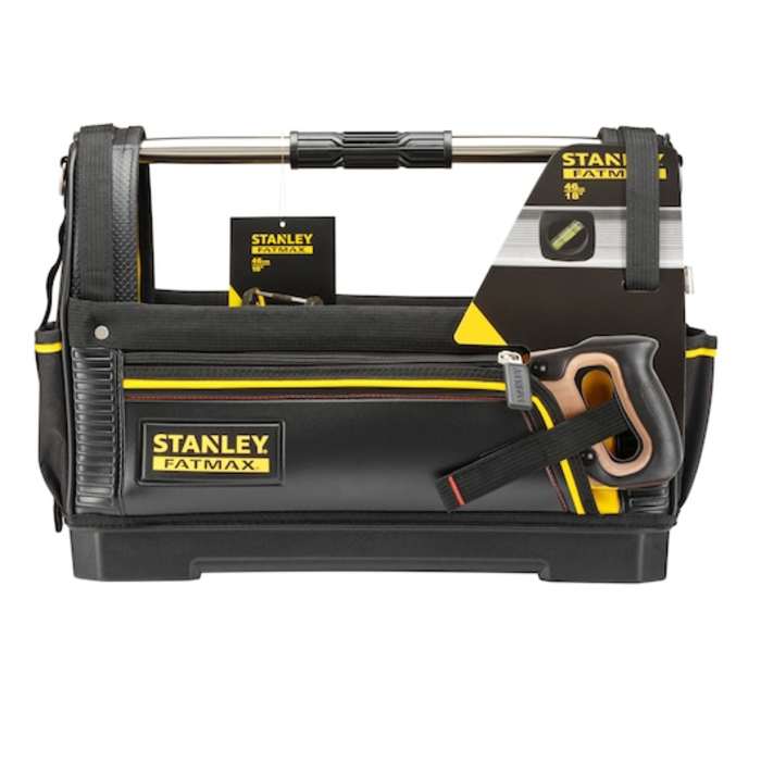 Stanley Fabric Tool Bag with Shoulder Strap 480mm x 470mm x 345mm