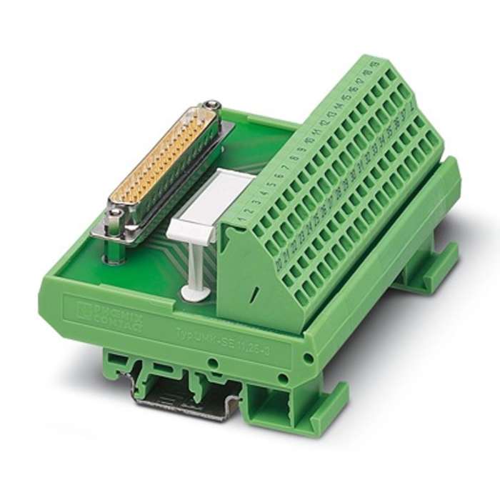 Phoenix Contact VARIOFACE Series 25-Contact Male Interface Module, D-Sub Connector, DIN Rail, 2.5A