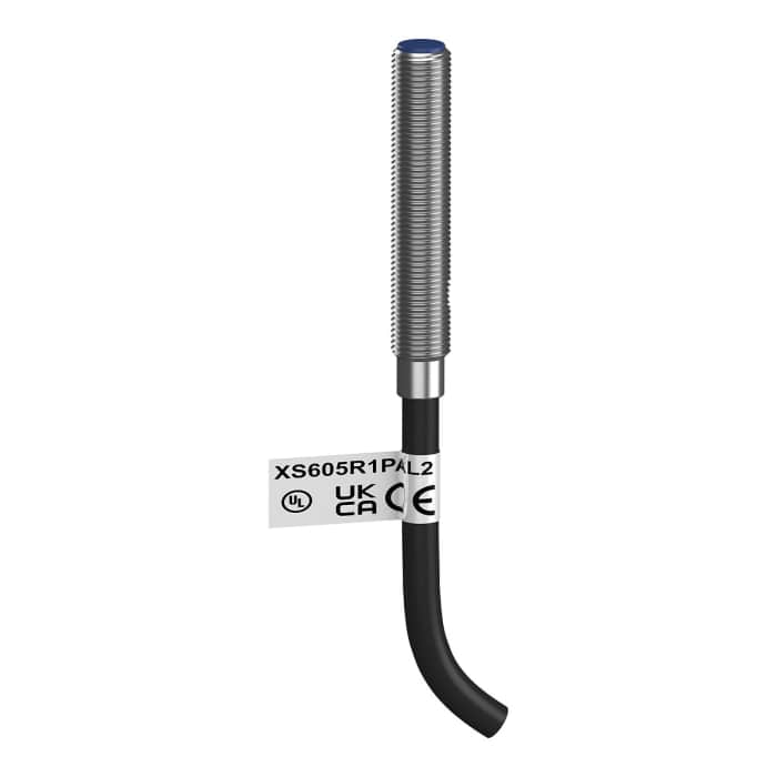 Telemecanique Sensors Inductive Threaded Barrel Inductive Proximity Sensor, M5, 0 → 2.5 mm Detection, PNP NO, 12