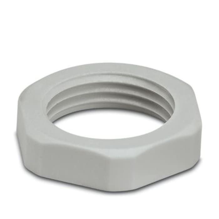 Tuerca del conector Gris Phoenix Contact Contratuerca de Poliamida, tamaño de conector PG11, para usar con Conector