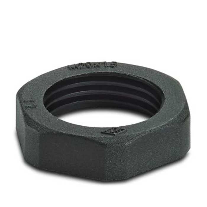 Phoenix Contact Black Counter Nut, Shell Size M20 for use with Connector