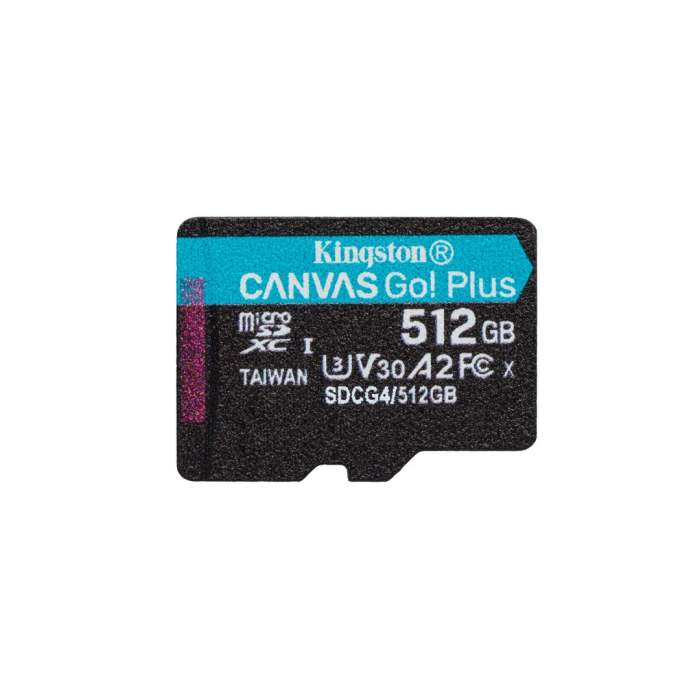 Kingston MicroSDXC microSD, U3, UHS-I, A2, Class 10