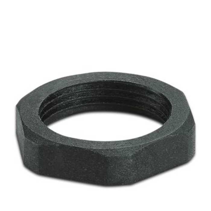 Phoenix Contact Black Polyamide Cable Gland Locknut, PG21 Thread
