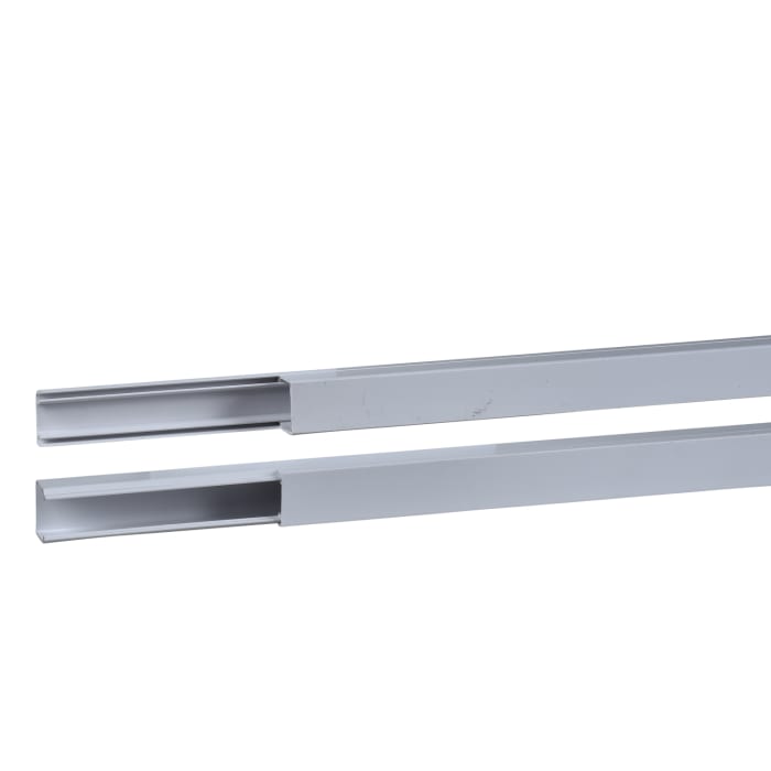 Goulotte Schneider Electric EM, Longueur 3m, Largeur 38 mm, Profondeur 16mm, en PVC Blanc