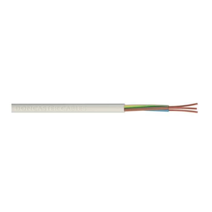 RS PRO | RS PRO 2 Core Power Cable, Black 70 °C, 50 m Polyvinyl ...