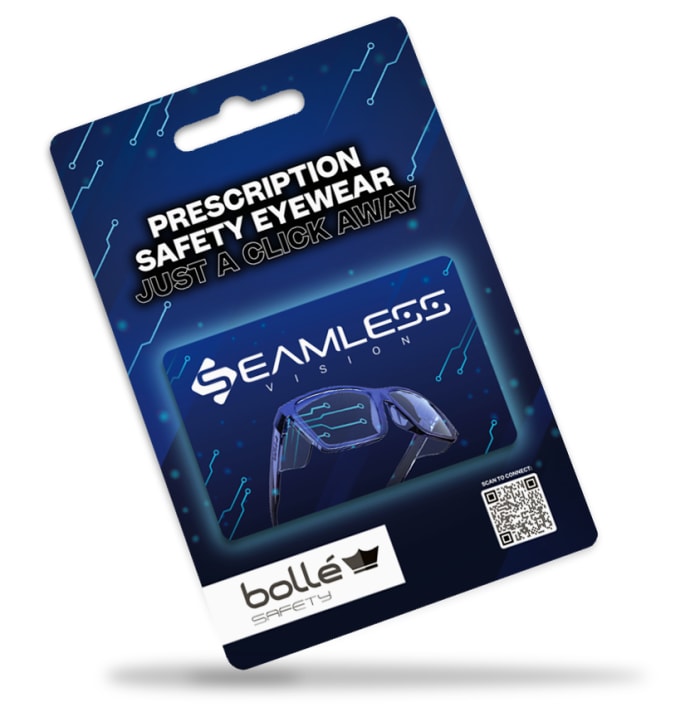 Bolle VOUCP80E UV Safety Glasses, Clear PC Lens