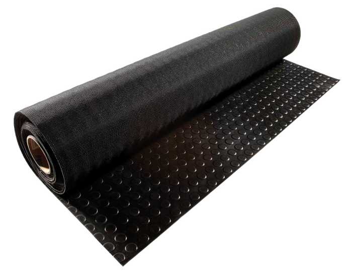 PAST120N3 ID Group | ID Group Black Anti-Slip Rubber Roll 10m x 1.2m x ...