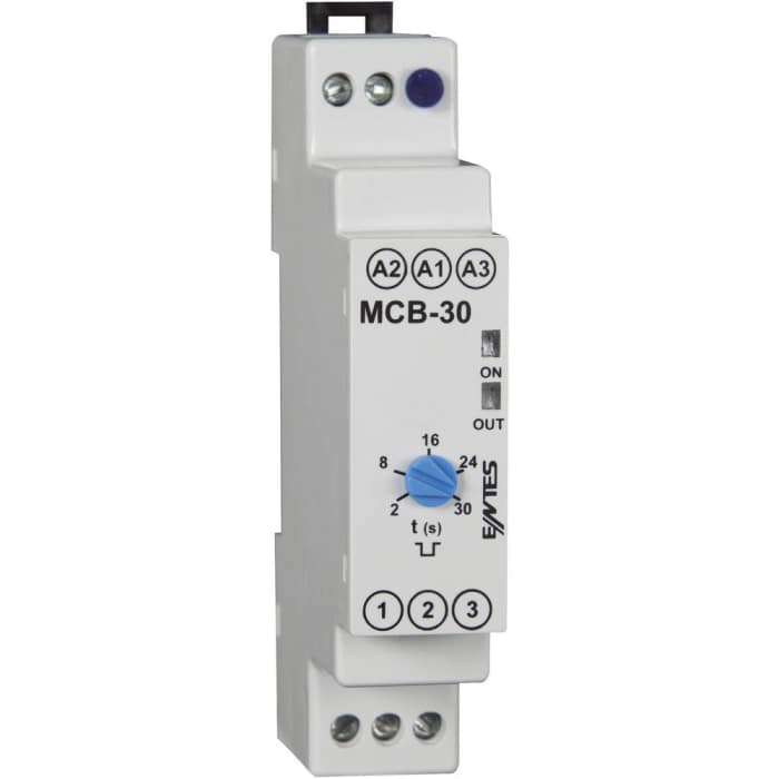 MCB-30 ENTES | ENTES MCB Series DIN Rail Timer Relay, 1-Contact, 12 to ...
