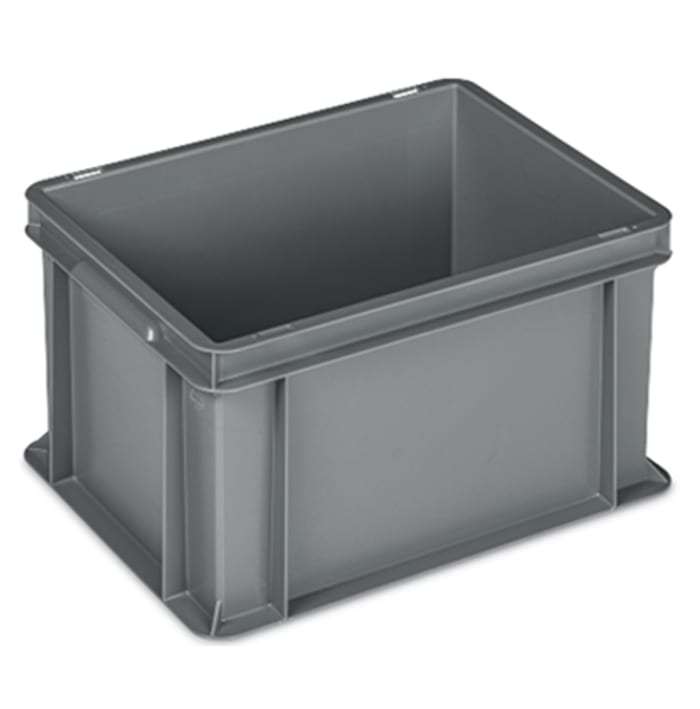 RS PRO | RS PRO Polypropylene Storage Container, 300 mm x 400 mm x 220 ...