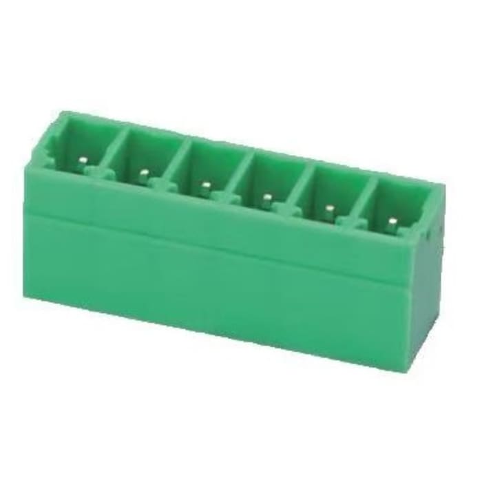 RS PRO XY2500 Series Straight Through Hole PCB Header, 3 Contact(s), 1 Row(s), Shrouded