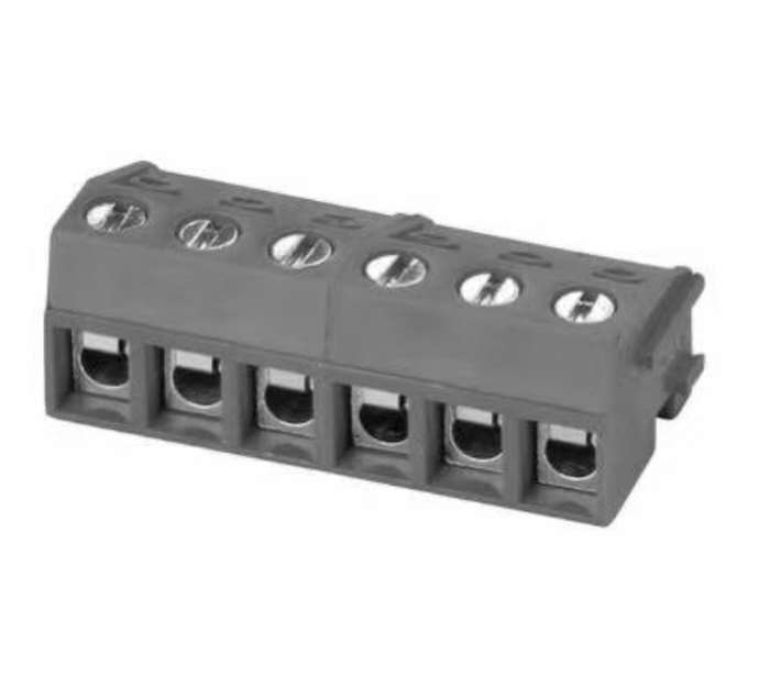 RS PRO XY332 Series Straight Through Hole PCB Header, 5 Contact(s), 1 Row(s), Shrouded