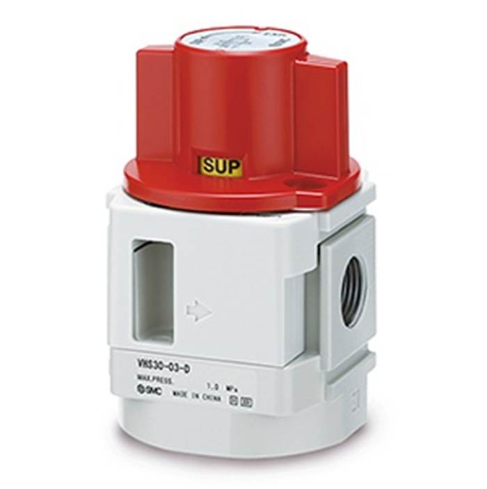 SMC Twist Selector Safety Valve Pneumatic Manual Control Valve VHS-D Series, G 3/8, 3/8mm, VHS30-F03-D-X1