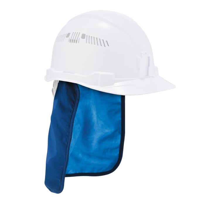 Ergodyne Cotton Blue Hard Hat Liner, 6717CT