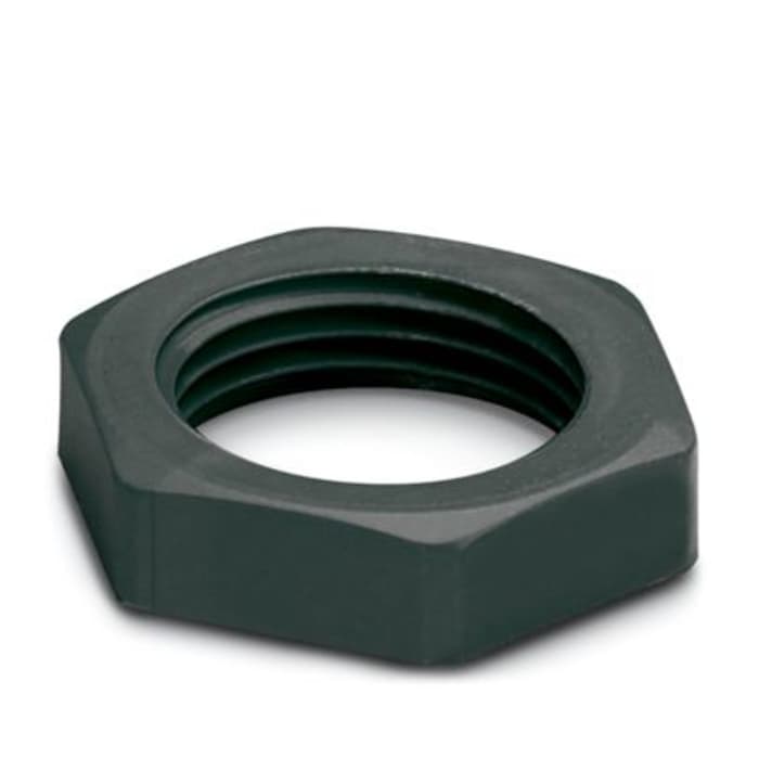 Phoenix Contact Black Cable Gland Locknut