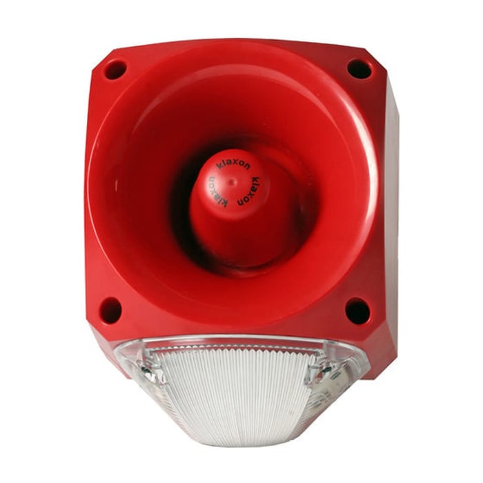 PNC-0218 Klaxon | Klaxon PNC Series Clear Beacon, IP66 110V Fixed 113 ...