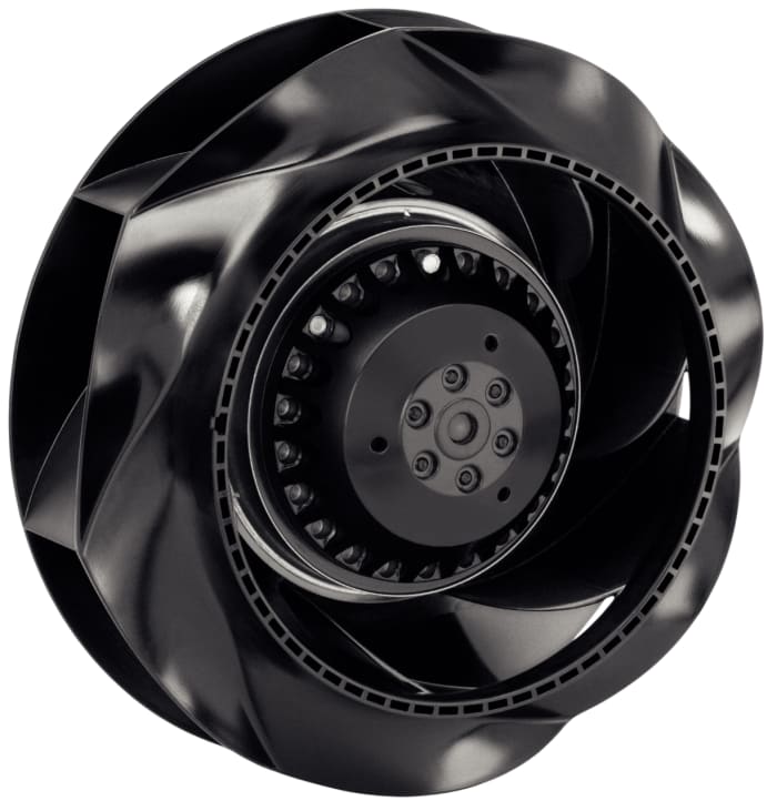 ebm-papst RadiCal Series Centrifugal Fan, 230 V ac, 885m³/h, ac Operation, 220 x 71mm