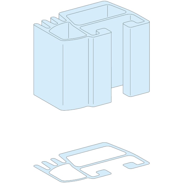 LVS04504 Schneider Electric | Schneider Electric LVS Series Busbar ...