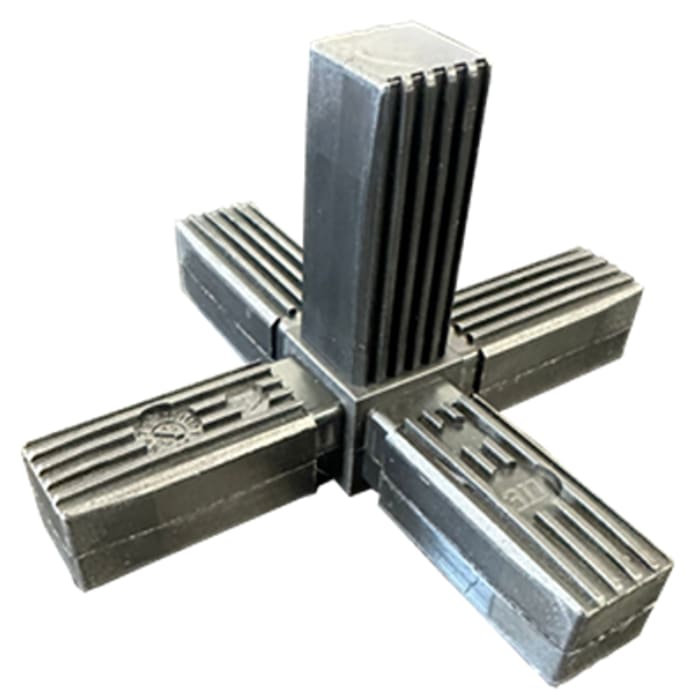 RS PRO Conector de tubo Componente de conexión 25 mm 25 mm