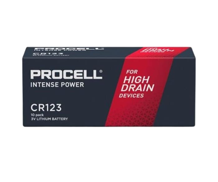 Batería de litio de tamaño especial de Dióxido de Manganeso-Litio, PROCELL Intense, 3.3V, 1.6Ah