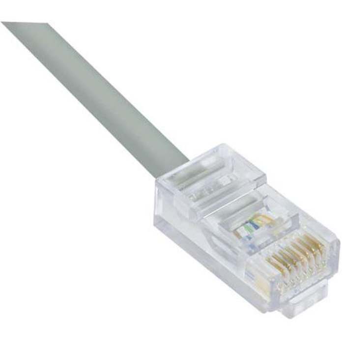 TRD855-3 L-Com | L-Com TRD, 3 ft Ethernet Cable, Grey Straight to Male ...