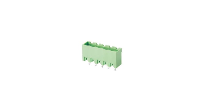 RND Zásuvný blok Terminal, řada: RND 205, rozteč: 5.08 mm, počet řad: 1, počet kontaktů: 3, orientace těla: Rovný