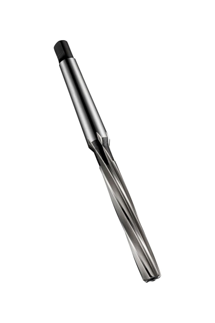 Dormer Morse Taper Shank Reamer Bit, 19mm Diameter, Spiral Flute, 200 mm Overall