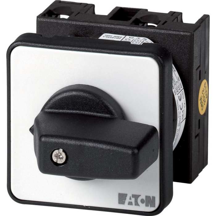 Eaton, 3P 2 Position 90° On-Off Cam Switch, 690 V, 20A, Knob Actuator