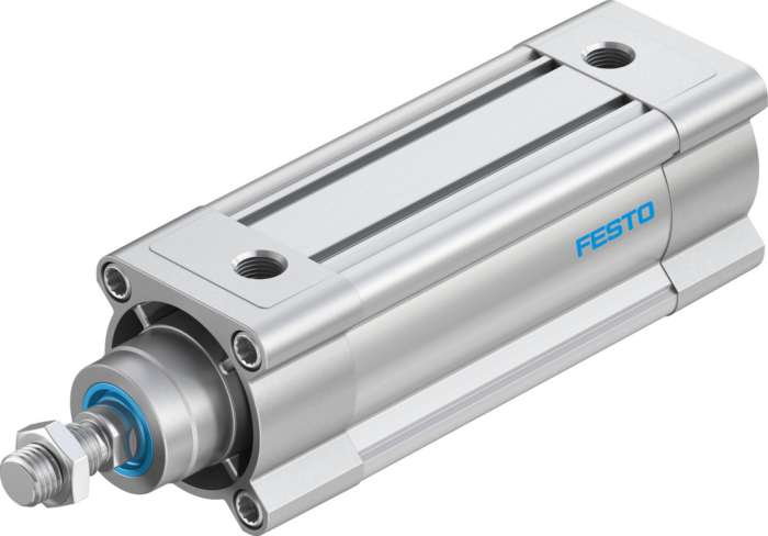 Vérin pneumatique profilé Festo DSBC 1383636 Double Action , alésage de 63mm, course de 100mm Mâle G 3/8