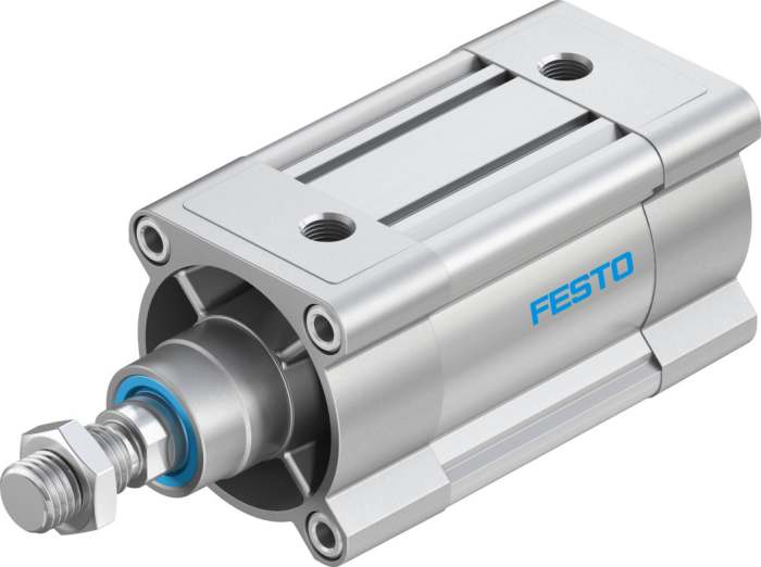 Festo Pneumatic Piston Rod Cylinder - 1383368, 80mm Bore, 50mm Stroke, DSBC Series, Double Acting