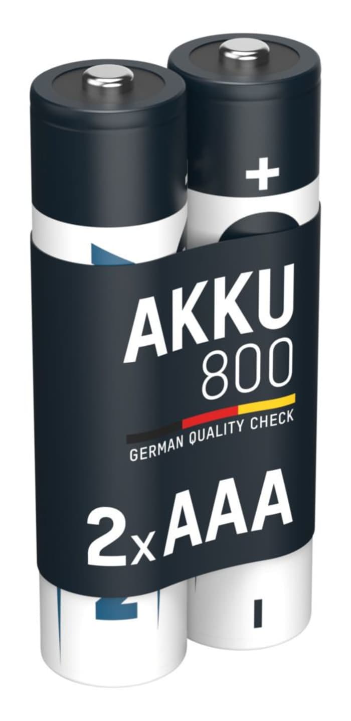 Ansmann MaxE NiMH Rechargeable AAA Battery, 800mAh, 1.2V