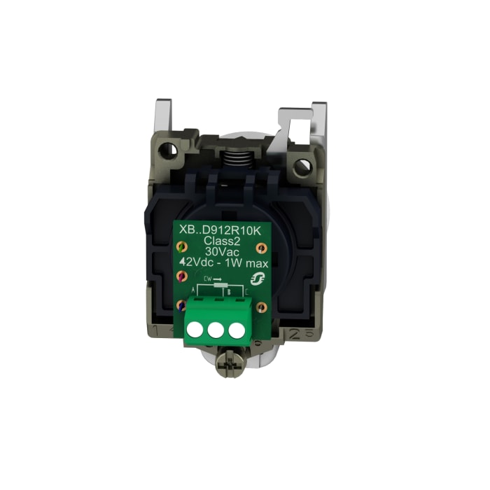XB4BD912R10K Schneider Electric | Schneider Electric Harmony 10 kΩ ...