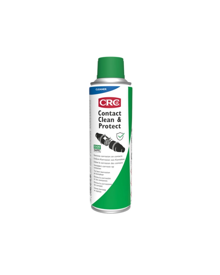 Nettoyant pour contacts électriques CRC Contact Clean &amp; Protect, Aérosol 250 ml pour Nettoyage, désoxydation,
