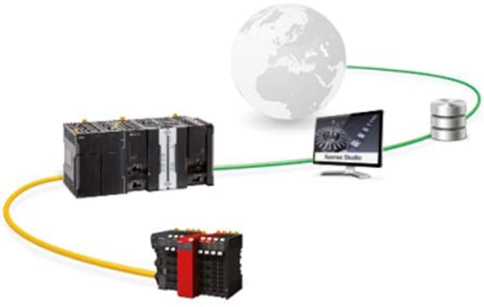 Startovací sada, řada: NJ1 pro Řada NJ1, Řada NJ Omron, rozsah: Sysmac NJ/NX