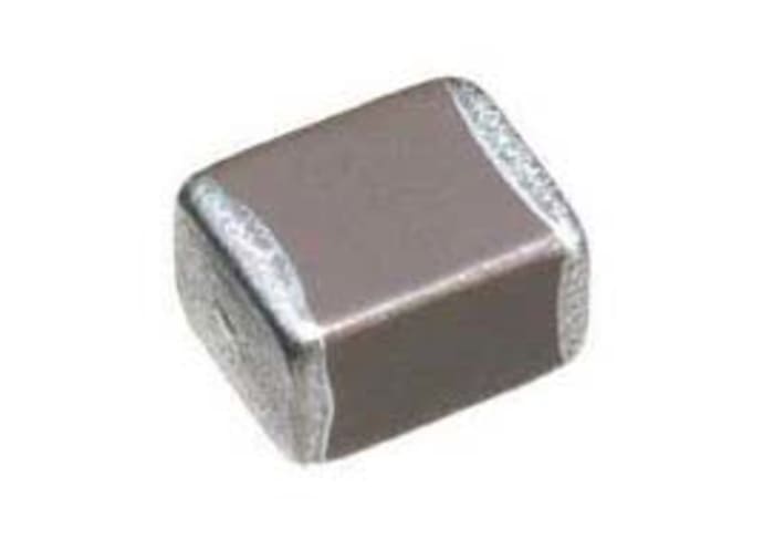 Condensateur céramique multicouche MLCC,  CMS, 1nF, 2kV c.c., ±10%, diélectrique : X7R