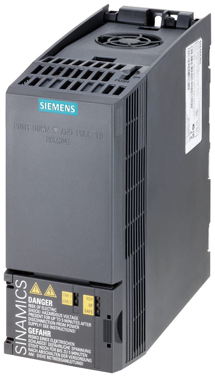 6SL3210-1KE11-8AF2 Siemens | Siemens Inverter Drive, 0.37 kW, 0.55