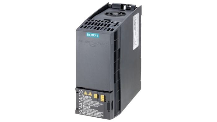Siemens Inverter Drive, 2.2 kW, 3 Phase, 380 → 480 V ac, 6 A, 7.4 A, SINAMICS G120C Series