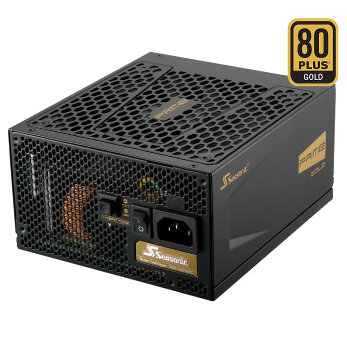 Alimentation PC Seasonic, 650W, -12 V dc, 3.3 V dc, 5 V dc, 12 V dc, 5 VSB V dc, 100 → 240V c.a., 5 sorties