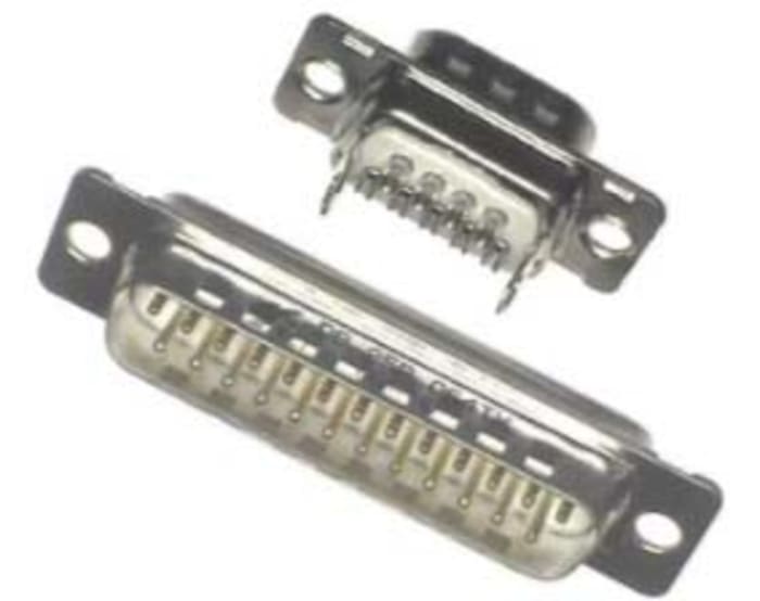 Amphenol Communications Solutions D 9 Way Cable Mount D-sub Connector Plug, 2.74mm Pitch