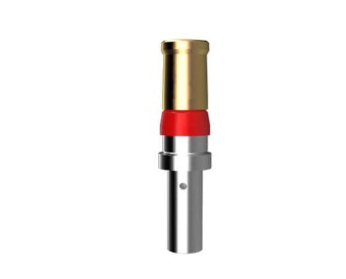 Amphenol Communications Solutions Female Crimp D-sub Connector Contact, Gold over Nickel Power, 10 → 8 AWG