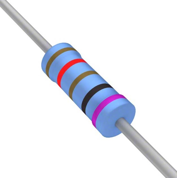 TE Connectivity 121Ω Thin Film Resistor 0.25W ±0.1% 6-1676915-6