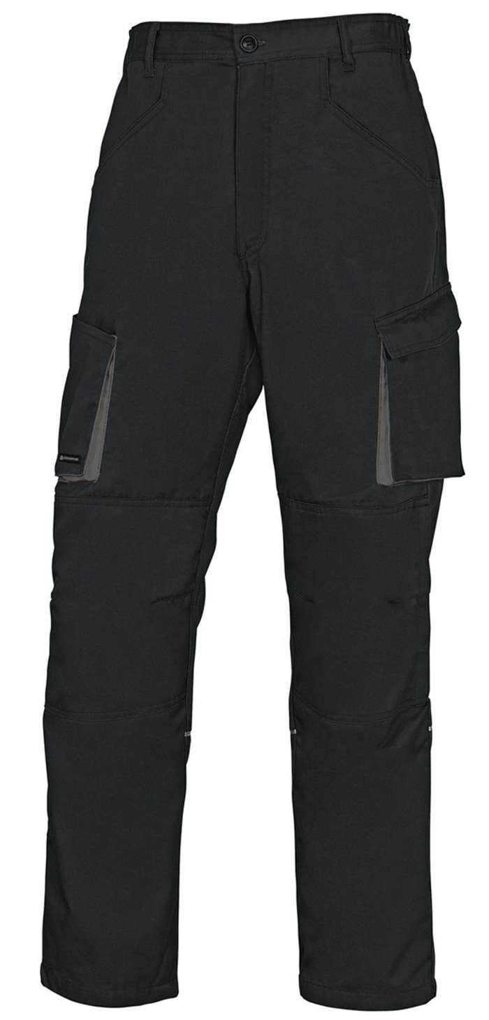 Delta Plus MACH 2 Black/Grey Trousers 30 → 32in W