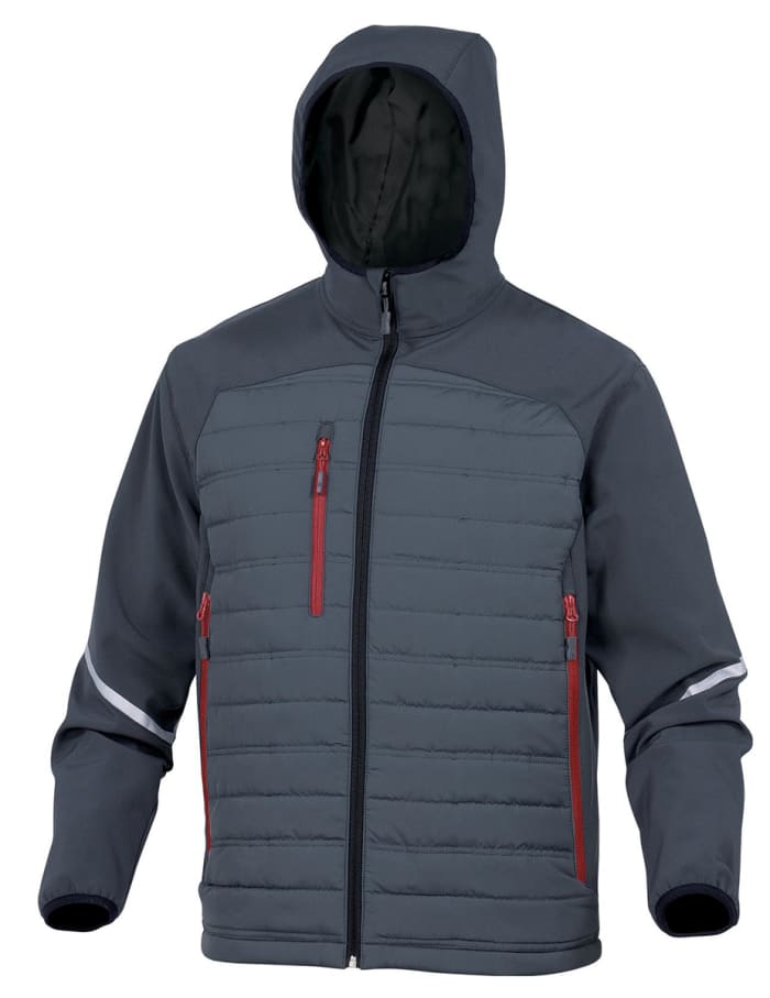 Delta Plus Grey Work Jacket, XL