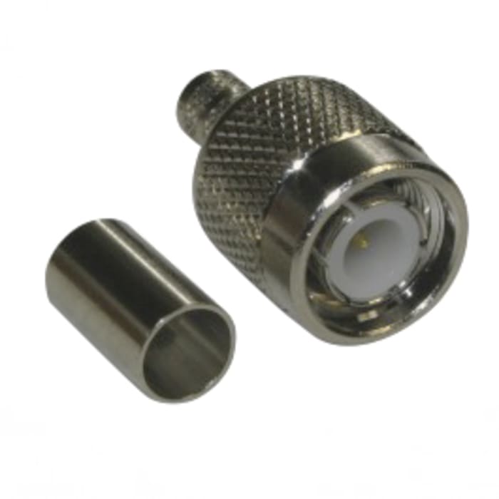 Amphenol RF, Plug Cable Mount TNC Connector, 50Ω, Crimp Termination, Straight Body