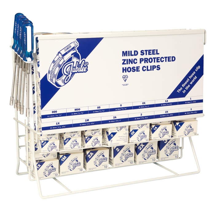 Jubilee 920 Piece Mild Steel P-Clip Kit