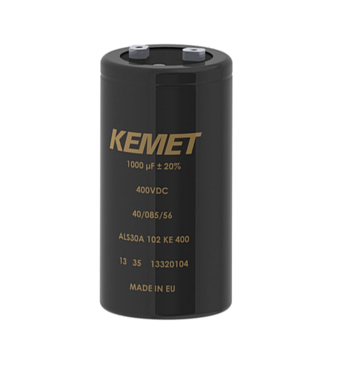 KEMET 1200 μF Capacitor 450 V dc, Screw