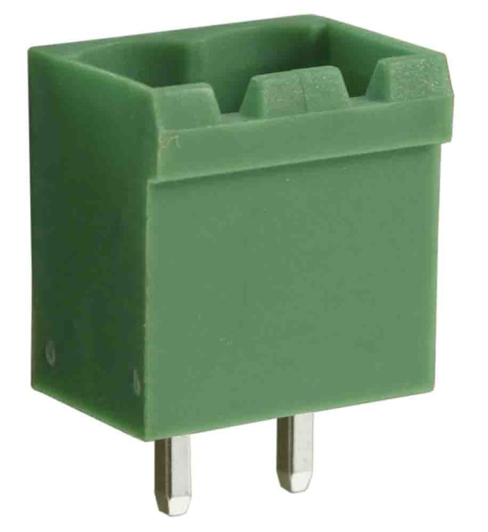 RS PRO, 5.08mm Pitch, 4 Way, Pluggable Terminal Block, Header, Through Hole, Screw Termination